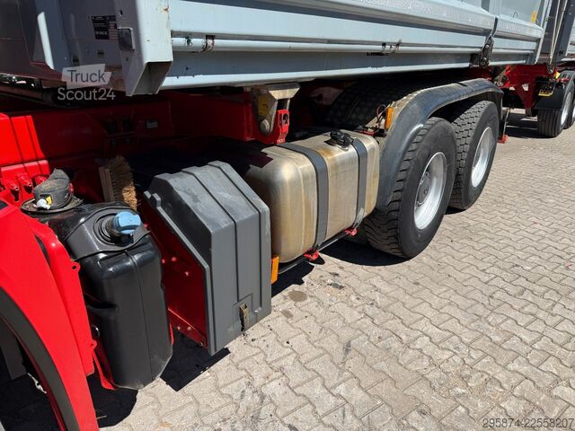 Dreiseitenkipper LKW MERCEDES-BENZ 2653 3.S.K Meiller Kippanhänger