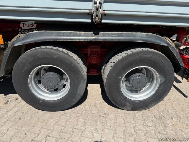 Dreiseitenkipper LKW MERCEDES-BENZ 2653 3.S.K Meiller Kippanhänger