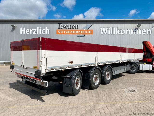 Öppen semitrailer SCHMITZ CARGOBULL Web Trailer Pritsche| Lenkachse*Kamera*Bordwände