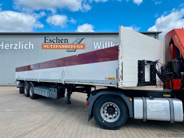 Öppen semitrailer SCHMITZ CARGOBULL Web Trailer Pritsche| Lenkachse*Kamera*Bordwände