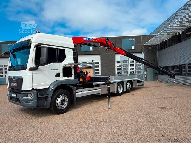 Biltransport lastbil MAN TGM 26.290 6X2-4