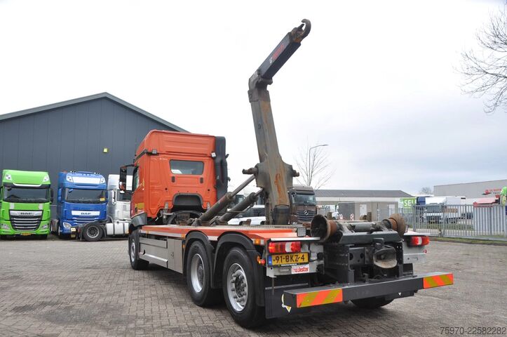 Haakarmsysteem Mercedes-Benz Actros 2648 6X2 + HIAB MULTILIFT HAAKARM 21T