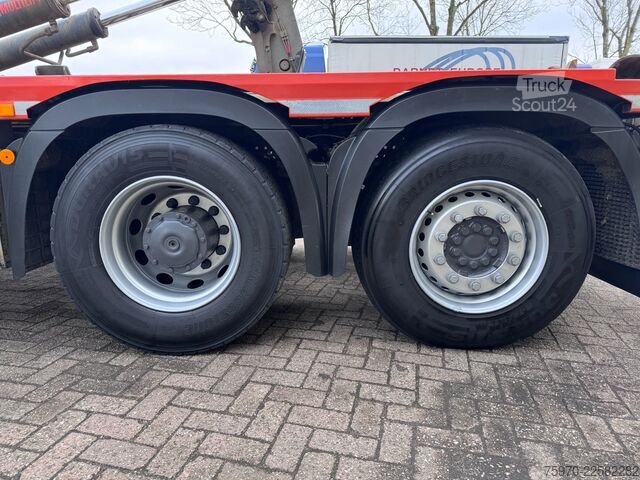 System med krokarm Mercedes-Benz Actros 2648 6X2 + HIAB MULTILIFT HAAKARM 21T
