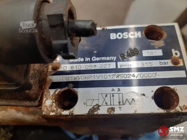 Sistema hidráulico Zettelmeyer Occ hydraulisch ventiel Zettelmeyer