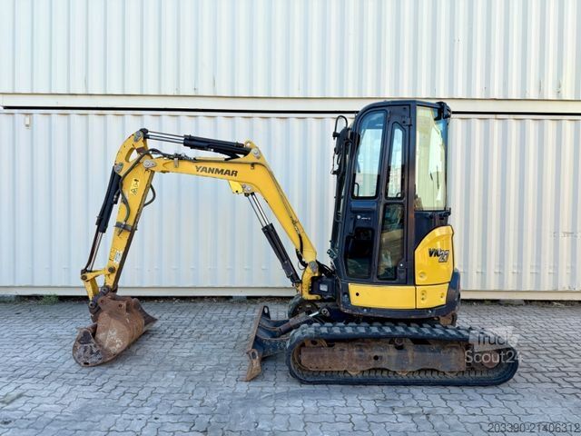 Minikaivinkone YANMAR VIO27-6 / 2019 BJ / 2.600 H / 2 x Löffel