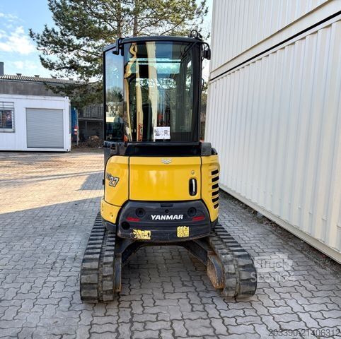 Minikaivinkone YANMAR VIO27-6 / 2019 BJ / 2.600 H / 2 x Löffel