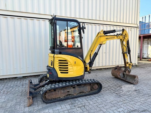 Minikaivinkone YANMAR VIO27-6 / 2019 BJ / 2.600 H / 2 x Löffel