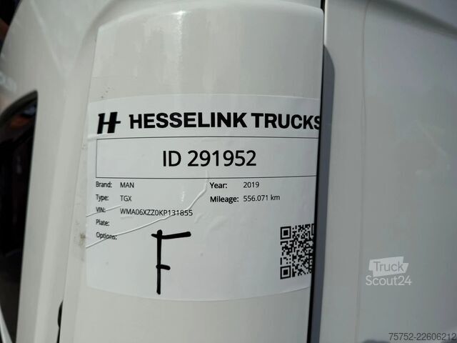 Padrão-SZM MAN TGX 18.460 XLX 2X Tank 556.071KM!