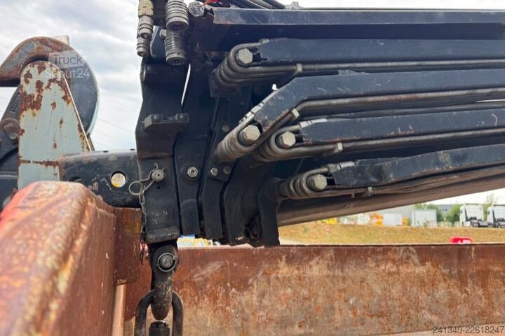 Camion benne à bras amovible SCANIA R440 8x2 Hiab 20T & Kran abnehmbar HMF 2220-7