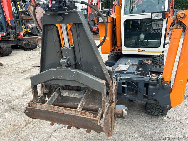Excavadora móvil Kiefer Boki 4551 / 4x4x4 / Teleskop / Friedhofsb