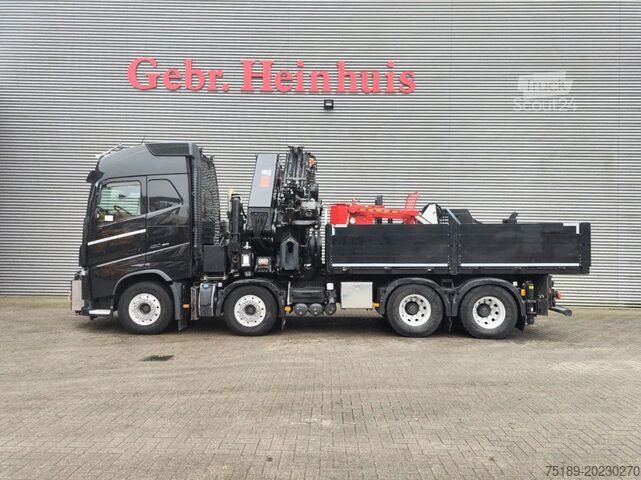 Kranbil Hiab X-Hipro 858 E-8 Basket Volvo FH 460 8x4