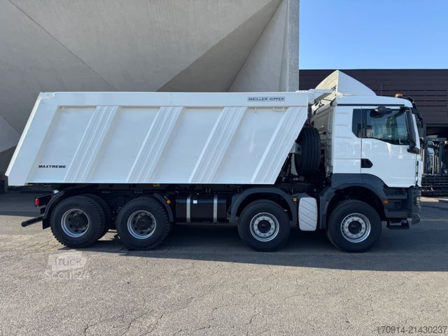 Basculantă MAN TGS 41.400 8x4 Euro 2 mit Meiller H436 21m3