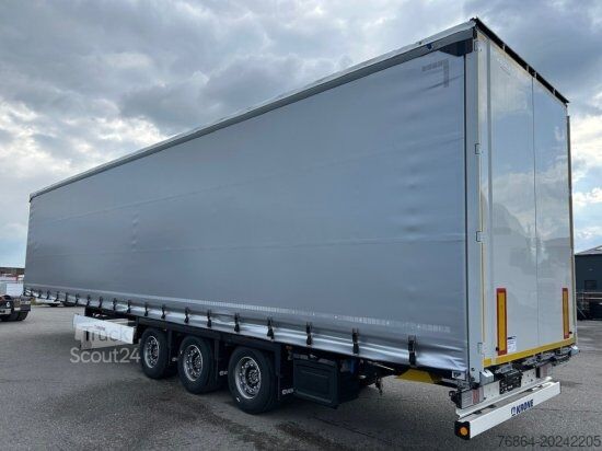Semirremolque abierto con toldo KRONE MEGA SD, VARIOS, EDSCHA-VERDECK