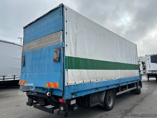 Camion cu platformă și prelată DAF LF 55.250 PLANE MIT LBW, MANUAL, E5