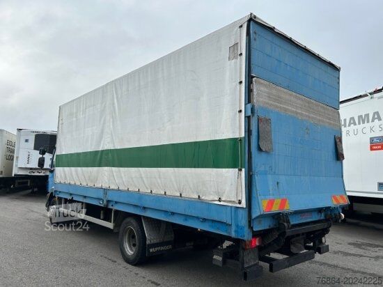 Camion cu platformă și prelată DAF LF 55.250 PLANE MIT LBW, MANUAL, E5