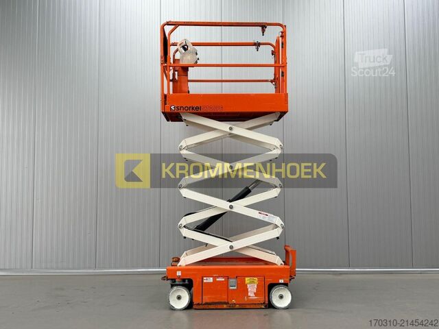 Ascensor cu foarfecă Snorkel S 3219 E Nieuwe Accu's