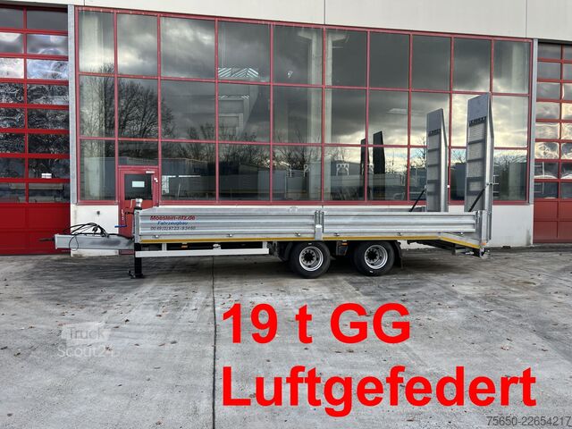 Remolque de plataforma baja Möslein TTH 19- 6,7  19 t Tandemtieflader-- Neufahrzeug --