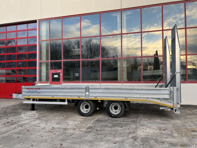 Remolque de plataforma baja Möslein TTH 19- 6,7  19 t Tandemtieflader-- Neufahrzeug --