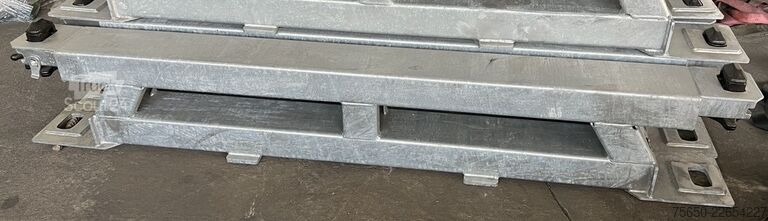 Semirremolque de plataforma baja Müller-Mitteltal Ausgleichsbock für Satteltieflader incl. Conatinerverschlüssen
