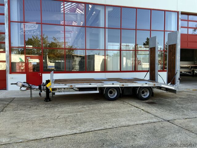 Alçak şasi römork Möslein TT21-6,5 hydr  21 t Tandemtieflader, hydr. Rampen, NEU