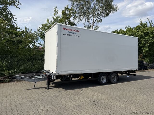 Boxtrailer Möslein TKO 105 D 7m weiß  Tandem- Koffer, Durchladbar, wenig benutzt