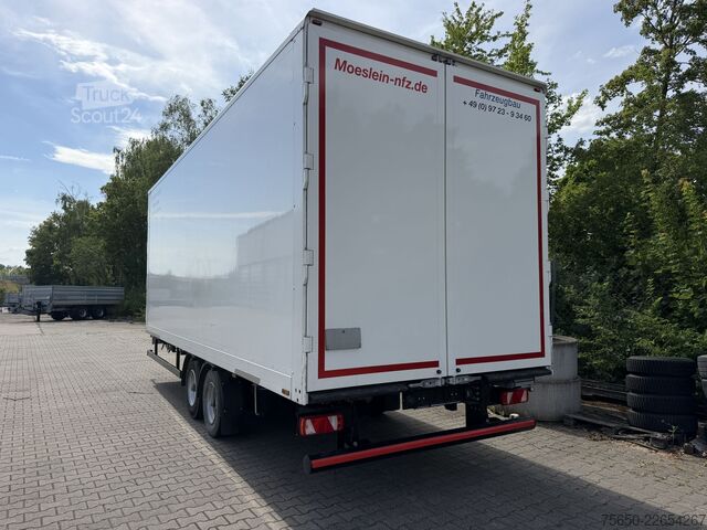 Boxtrailer Möslein TKO 105 D 7m weiß  Tandem- Koffer, Durchladbar, wenig benutzt