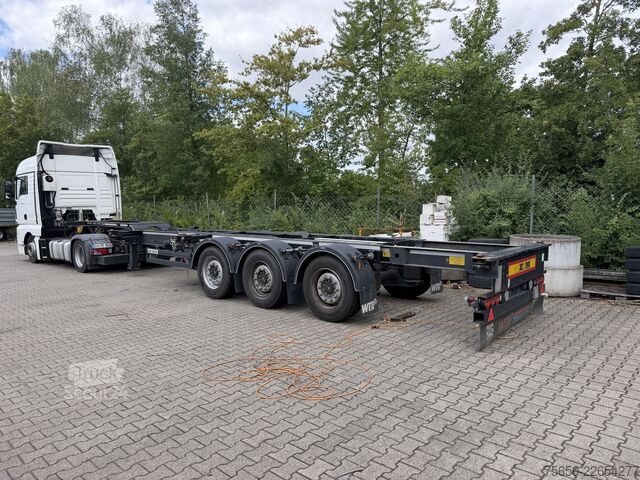 Køletrailer web trailer LPRS 24  3 Achs Container- Chassis incl. Generator TranscoolWenig Benutzt