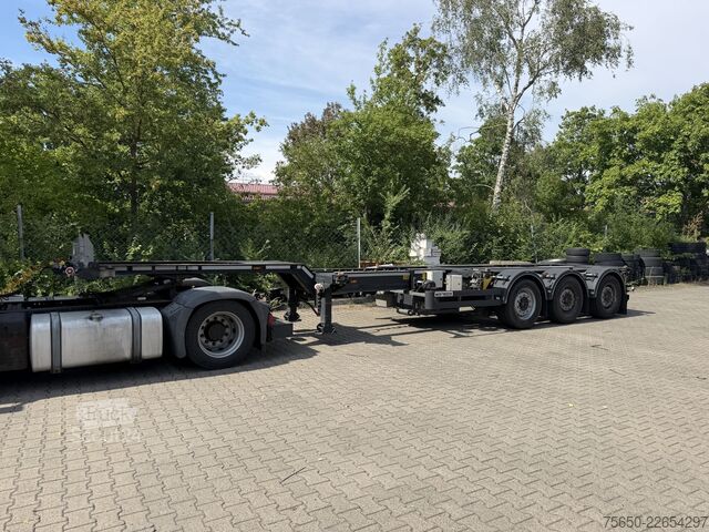 Ladskifteanhænger web trailer LPRS 24  3 Achs Container- Chassis incl. Generator TranscoolWenig Benutzt