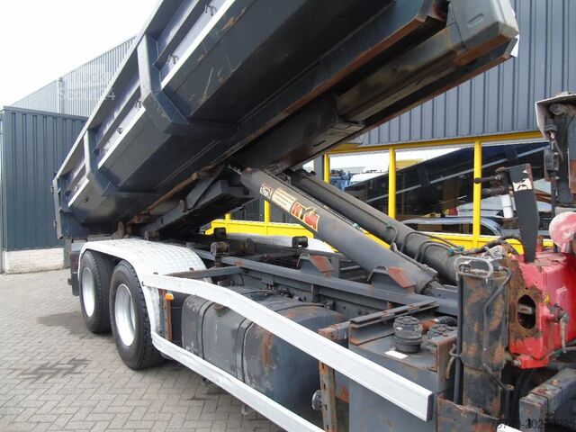 Vrachtwagen met kraan DAF CF 85.380 + MANUAL + HMF 1680 + HYVA