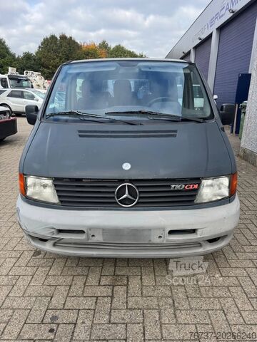 Bestelwagen dubbele cabine Mercedes-Benz Vito **110CDI-6PL-AIRCO-BE VAN**