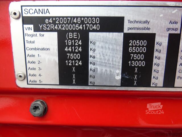 Standaard-SZM Scania R 450 + RETARDER + EURO 6