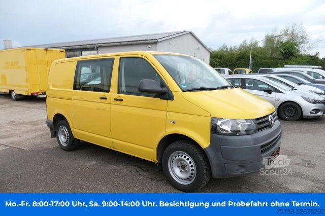 Fourgon tôlé VW T5 Transporter 2.0 TDI 2xSCHIEBETÜR PARKTRONIK EURO-5 CoC