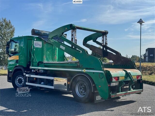 Portaalarmsysteem Scania P280 4x2 Container Lift Truck – CNG – 25,000 km! W