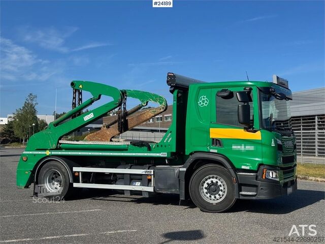 Portaalarmsysteem Scania P280 4x2 Container Lift Truck – CNG – 25,000 km! W