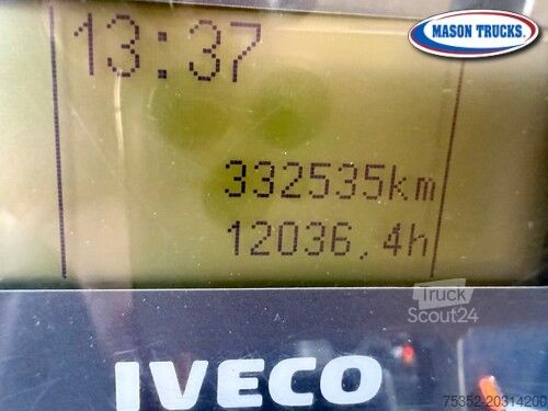 Třístranný sklápěč Iveco Eurocargo 120E24 gru FASSI F80A.24