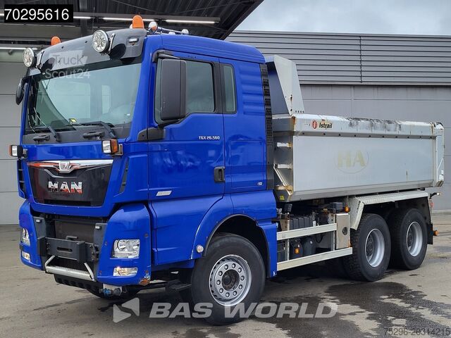 Kiper tovornjak MAN TGX 26.560 TGX 6X4 Retarder 11m3 Istrail Tipper...