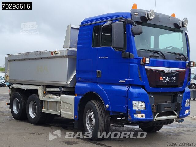 Sklápěč MAN TGX 26.560 TGX 6X4 Retarder 11m3 Istrail Tipper...