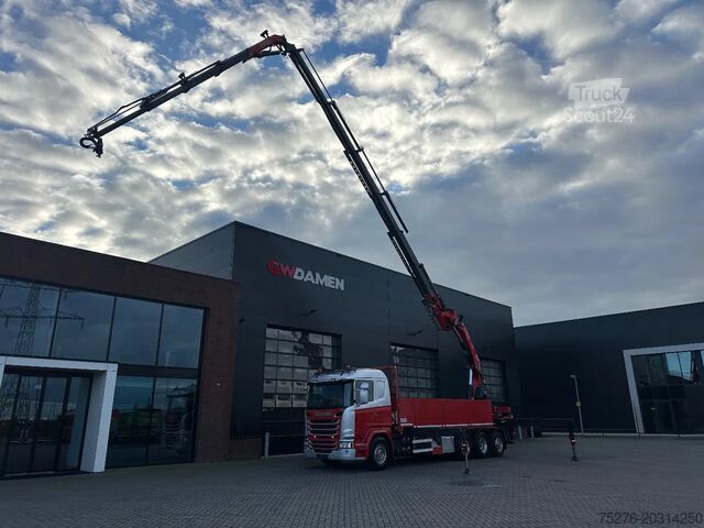 Nosturiauto Scania G490 8x4 Tridem + Fassi F820 RA + Fly jib Euro 6