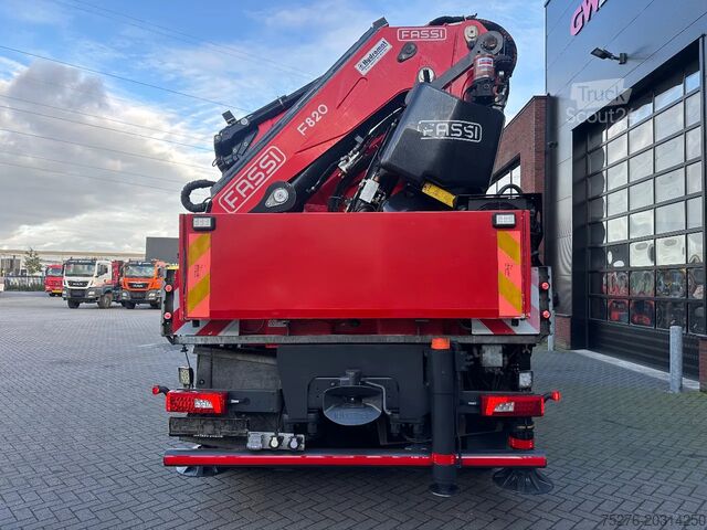 Krano sunkvežimis Scania G490 8x4 Tridem + Fassi F820 RA + Fly jib Euro 6