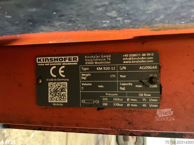 Блок за захващане Kinshofer KM 920-12 Kinshofer KM 920-12 opname block