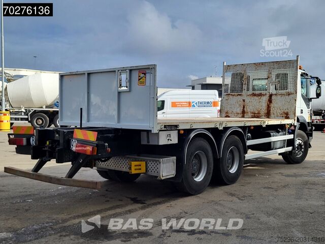 Přírubový PTO, Iveco Trakker 360 6X4 650cm open platform Big-axle St...