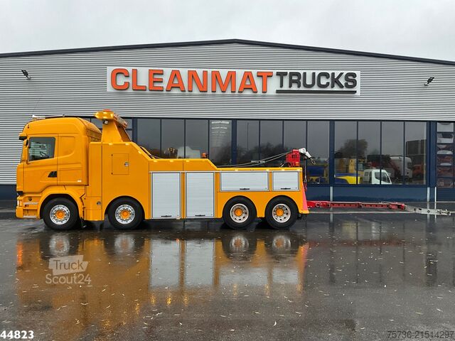 Όχημα ανάκτησης Scania R730 V8 8x4 Euro 6 Retarder Recovery truck Just...