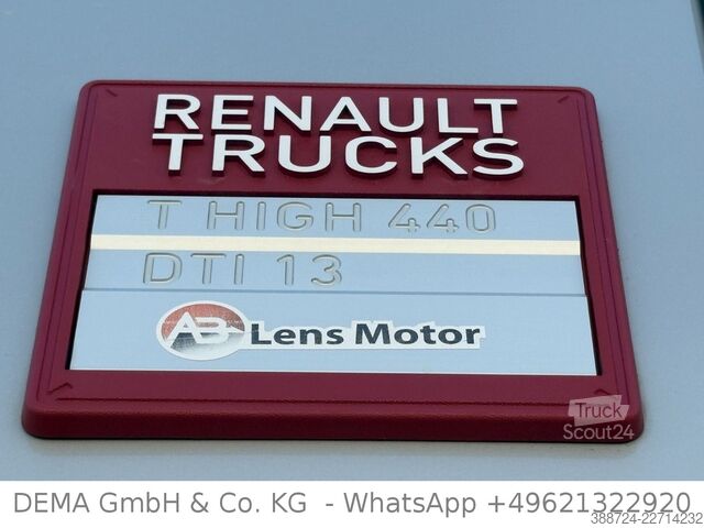 Стандартен влекач RENAULT T440 High Cab*E6d*Kühlbox*FG-Nr. LD*