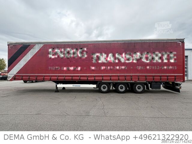 Open oplegger met zeil KRONE SD*Jumbo*Edschaverdeck*XL Zertifikat*TÜV*