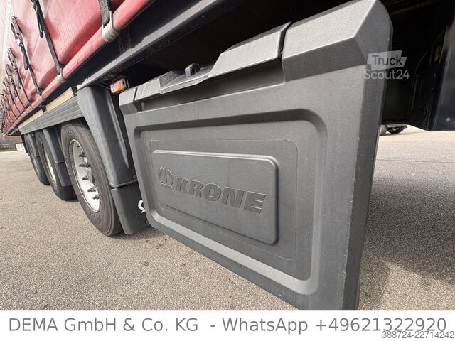 Open oplegger met zeil KRONE SD*Jumbo*Edschaverdeck*XL Zertifikat*TÜV*