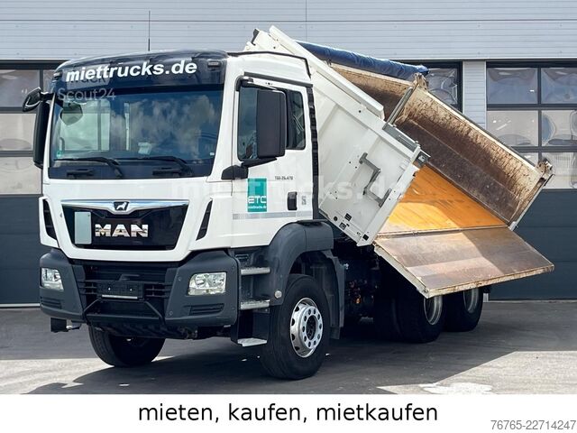 Kiepwagen MAN 26.470 6x4 Meiller Bordmatik Mietkauf 1555 Euro