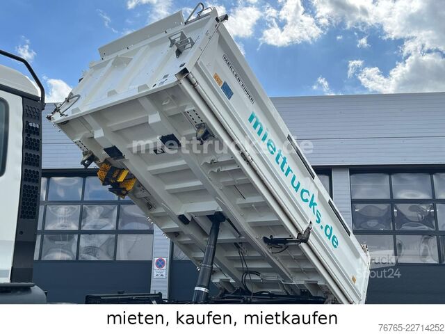 Driezijdige kipper MAN 26.470 6x4 Meiller Bordmatik Mietkauf 1555 Euro