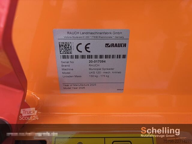 Macchina agricola RAUCH UKS 120