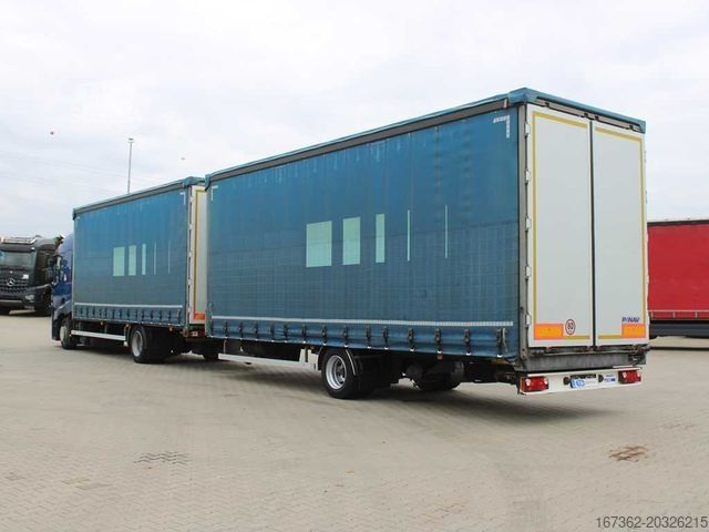 Valníkový nákladní automobil s plachtou RENAULT T 430, EURO 6, AIR SUSPENSIONS + PANAV TV010L
