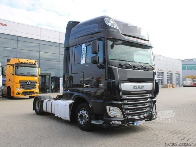 Lielapjoma vilcējs DAF XF 460, EURO 6, LOWDECK